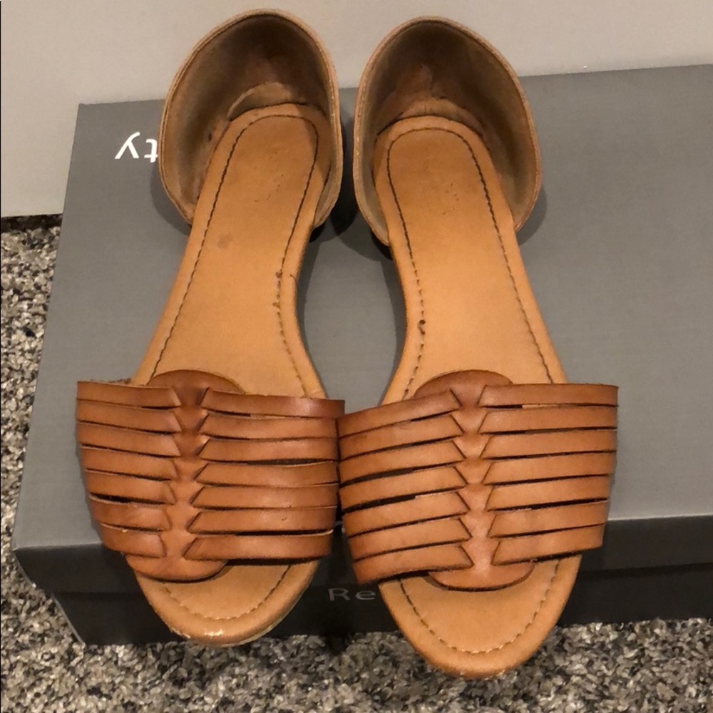 huaraches open toe brown sandals